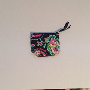 Navy blue coin pouch